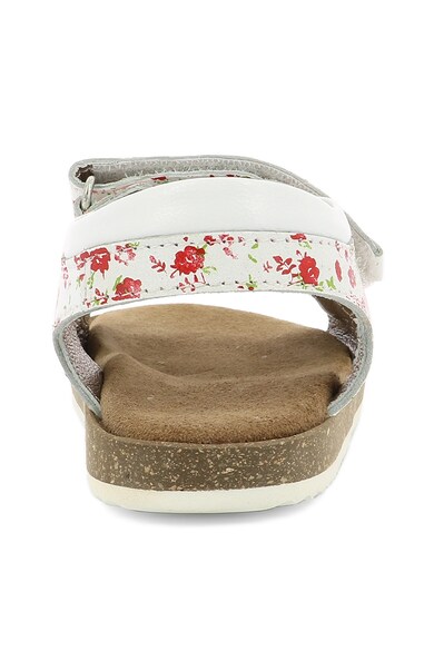 Kickers kids Sandale de piele cu imprimeu floral Fete