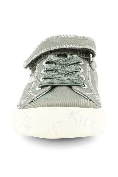 Kickers kids Pantofi sport cu imprimeu camuflaj si logo Fete