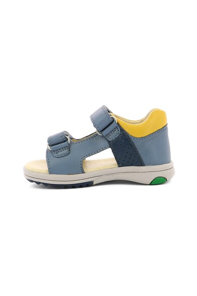 Kickers kids Sandale de piele cu velcro Baieti