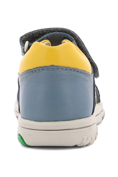 Kickers kids Sandale de piele cu velcro Baieti