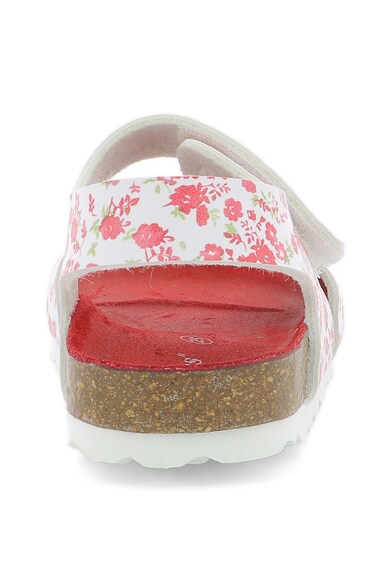 Kickers kids Sandale cu velcro si model floral Fete