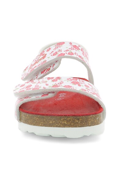 Kickers kids Sandale cu velcro si model floral Fete