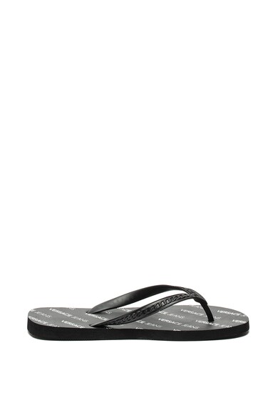 Versace Jeans Papuci flip flop cu imprimeu logo Barbati