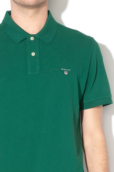 Gant Tricou polo regular fit din pique Barbati