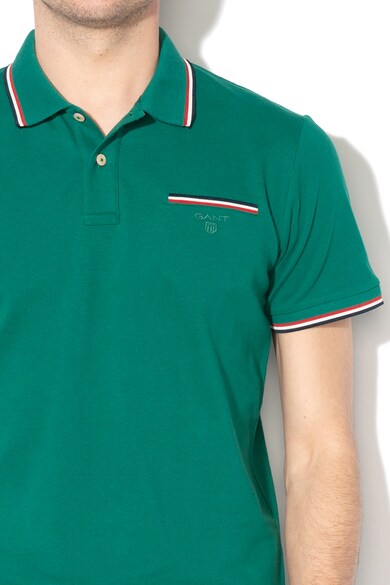 Gant Tricou polo din pique Tipping Barbati