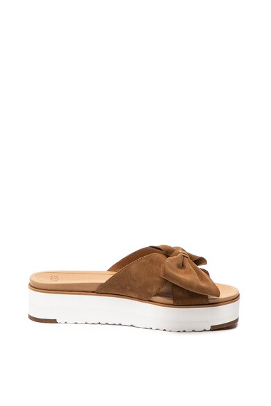 UGG Papuci flatform de piele intoarsa Joan Femei