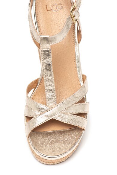 UGG Sandale wedge de piele Melissa Femei