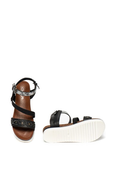 Cristin Sandale wedge de piele ecologica Guya Femei