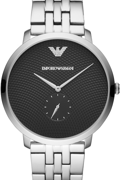 Emporio Armani Часовник Slim с релефен циферблат Мъже