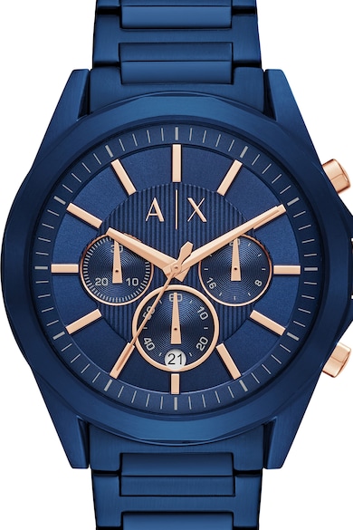 ARMANI EXCHANGE Drexler fémszíjas chrono karóra férfi