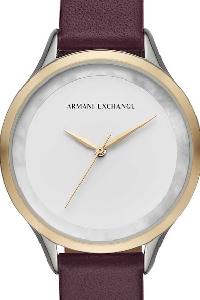 ARMANI EXCHANGE Ceas cu o curea de piele Harper Femei