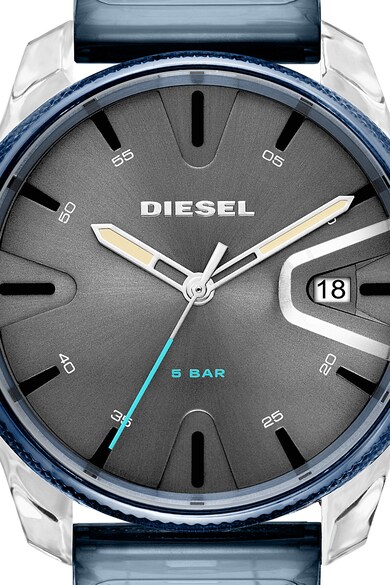 Diesel Часовник Transparent със силиконова каишка Мъже