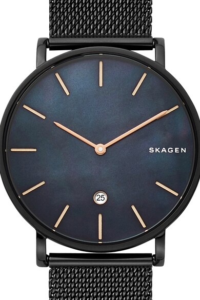 Skagen Ceas cu o bratara cu aspect de plasa Hagel 2 Barbati