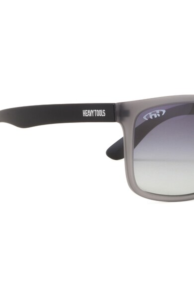 Heavy Tools Ochelari de soare unisex cu lentile polarizate, rama patrata si aspect mat Femei