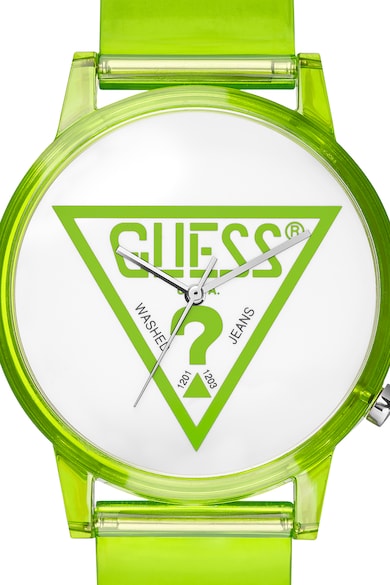 Guess Originals Unisex karóra átlátszó szíjjal férfi