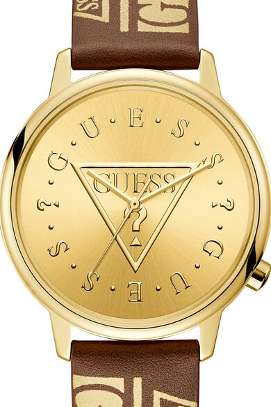 Guess Originals Унисекс часовник с кожена каишка Мъже