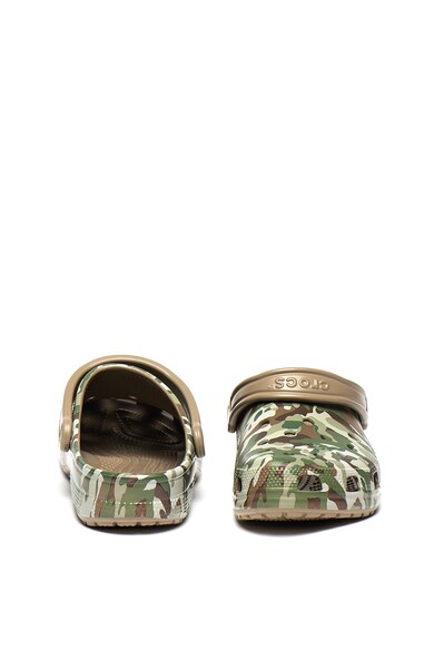 Crocs Saboti slingback roomy fit cu model camuflaj Barbati