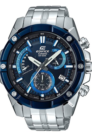 Casio Chrono karóra rozsdamentes acél szíjjal férfi