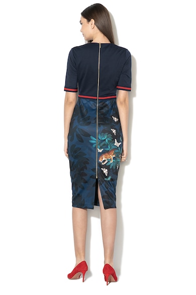 Ted Baker Yalila virágmintás bodycon ruha női