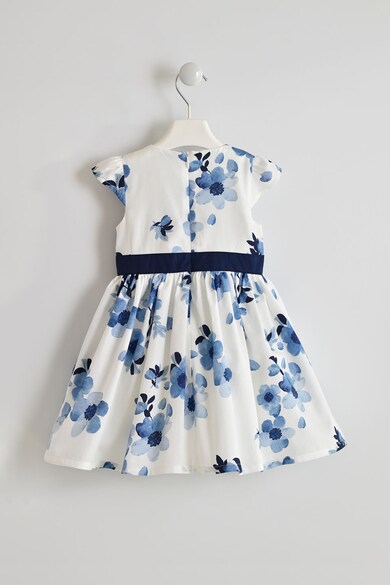 iDO Kids Rochie cu model floral si detaliu cu funda Fete