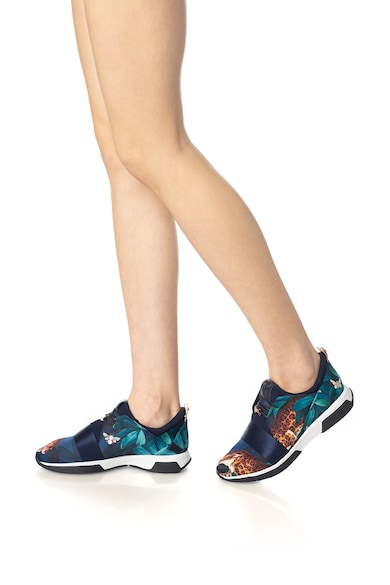 Ted Baker Papuci sport slip-on cu imprimeu tropical Cepap Femei