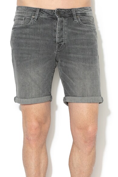 Selected Homme Pantaloni scurti de denim cu terminatii pliabile Alex 1 Barbati