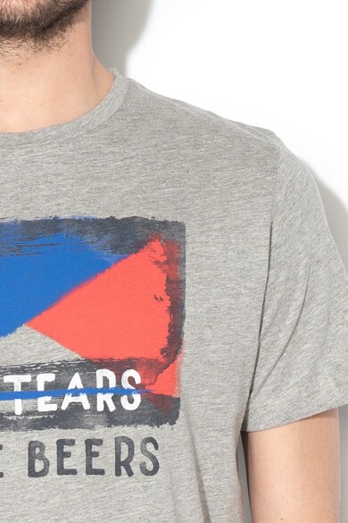 Jack & Jones Tricou regular fit cu imprimeu text Inkbleed Barbati