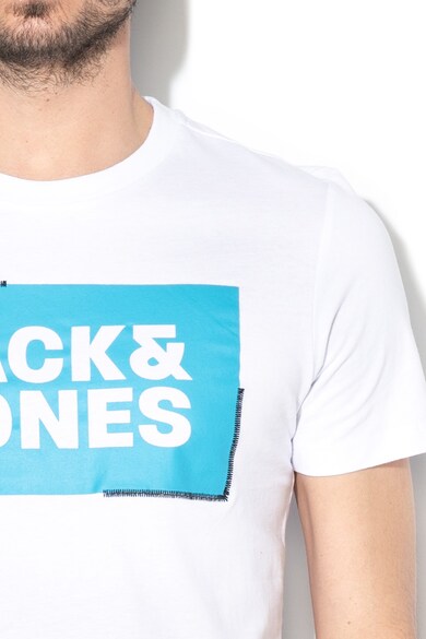 Jack & Jones Tukano slim fit póló gumis logómintával férfi