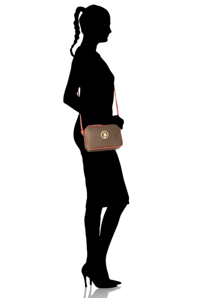 U.S. Polo Assn. Geanta crossbody de piele ecologica cu model logo Femei