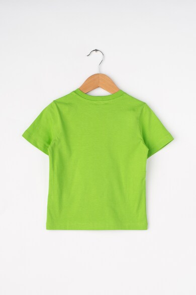 United Colors of Benetton Tricou cu imprimeu grafic si text Baieti