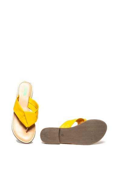 United Colors of Benetton Bőr flip-flop papucs női