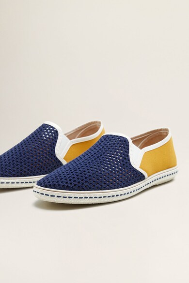 Mango Pantofi slip-on cu perforatii Miami Barbati