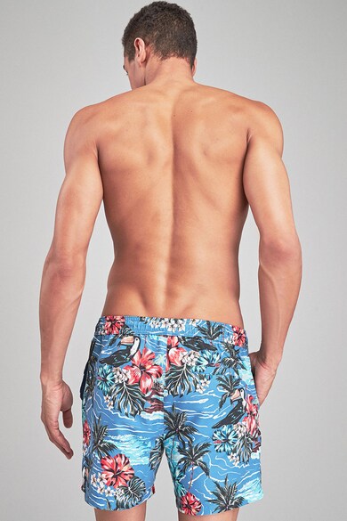 NEXT Pantaloni scurti de baie cu model tropical Barbati