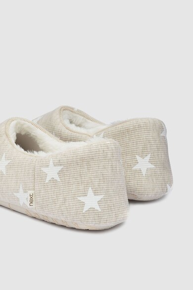 NEXT Papuci slip-on de casa cu imprimeu stea Femei