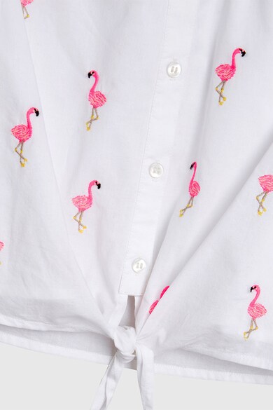 NEXT Риза с десен на фламинго Момичета