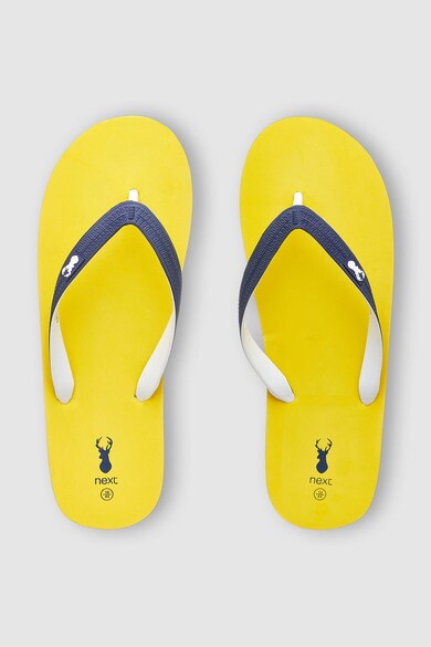 NEXT Papuci flip flop cu detaliu logo Barbati