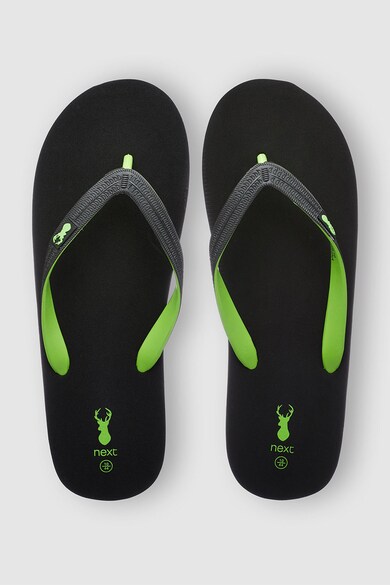 NEXT Papuci flip-flop cu detaliu logo Barbati