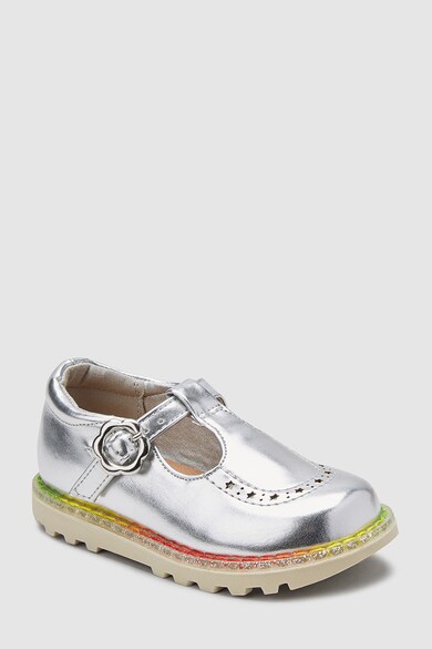 NEXT Обувки Mary Jane с метализиран ефект Момичета