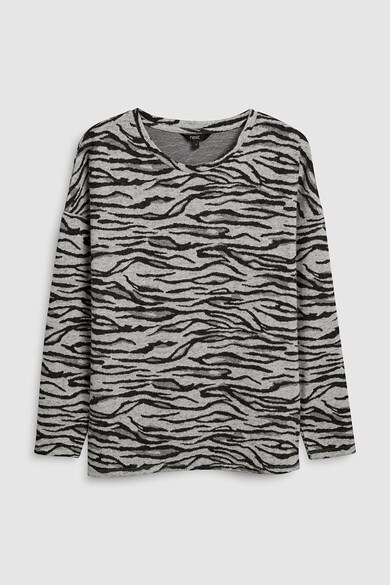 NEXT Bluza cu model animal print Femei