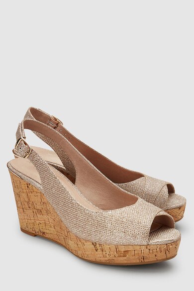 NEXT Sandale slingback wedge Femei