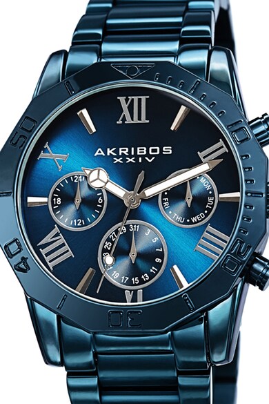 AKRIBOS XXIV Часовник от неръждаема стомана с хронограф Мъже