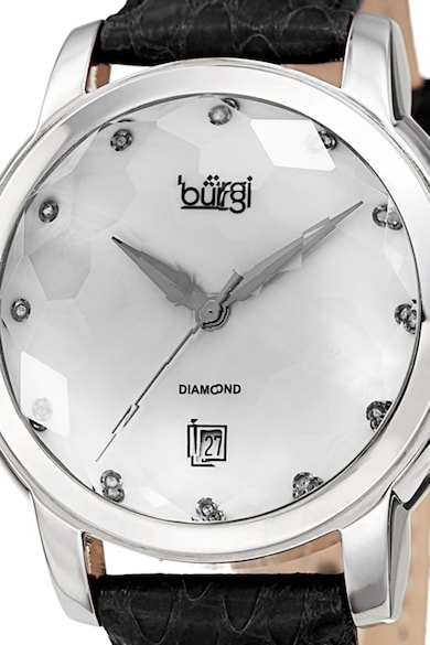 BURGI Часовник с 12 диаманта Жени