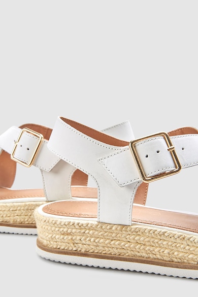 NEXT Sandale de piele tip espadrile Femei