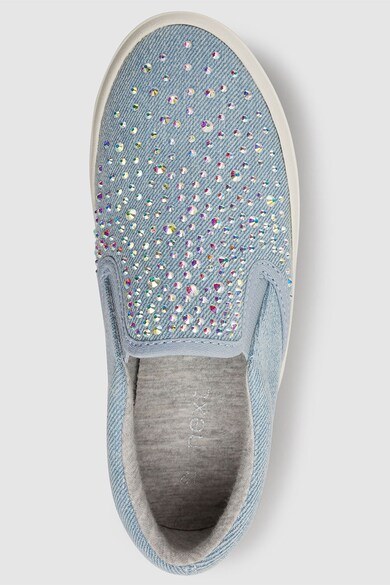 NEXT Tenisi slip-on cu strasuri Fete