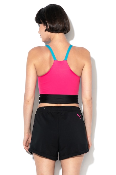 Puma Top crop cu segment de plasa, pentru fitness Trailblazer Femei