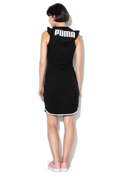 Puma Rochie cu gluga, model sport si detalii logo Femei