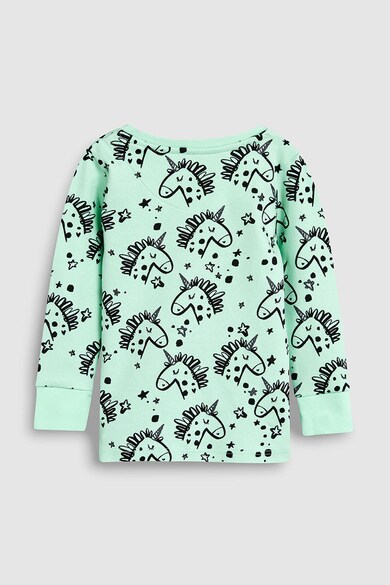 NEXT Unikornis mintás hosszú pizsama szett - 3 pár Lány