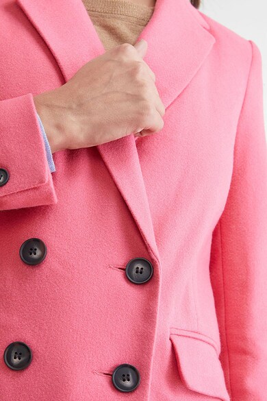NEXT Dupla gombsoros kabát hajtókás gallérral női