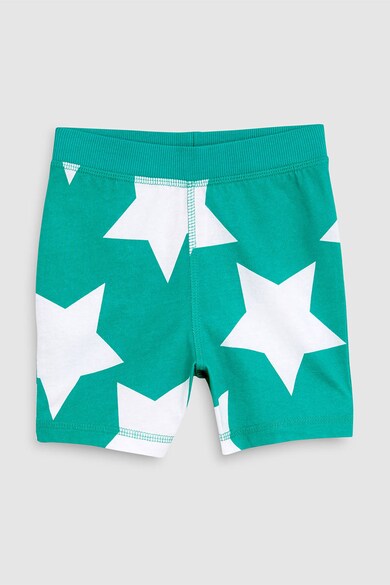 NEXT Set de pijamale cu pantaloni scurti si model cu stele - 3 perechi Baieti