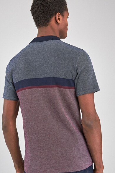 NEXT Tricou polo slim fit cu model colorblock Barbati